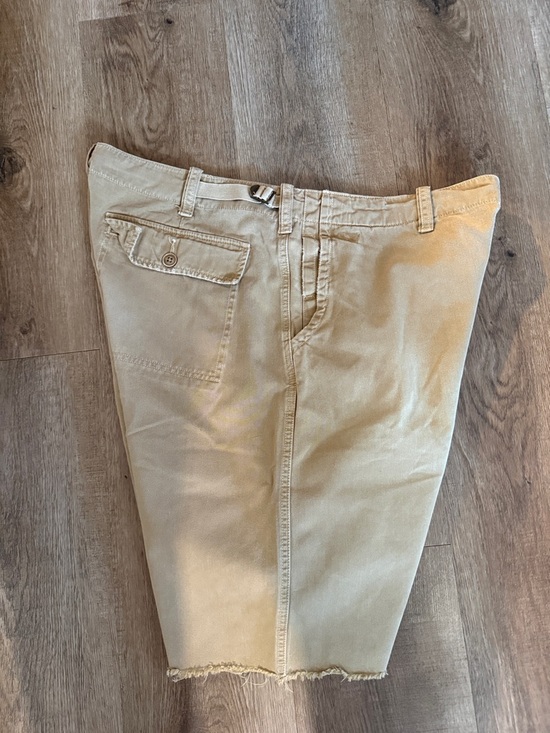 American Eagle Shorts khaki raw hem shorts size 38 - Picture 3 of 11